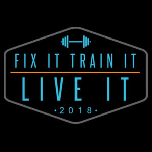 FIX IT TRAIN IT LIVE IT - SNAPBACK TRUCKER HAT - $4AXDR2$ Design